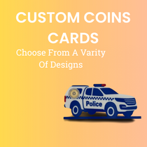 Custom 3D Printed Coin Cards The Coin Shed