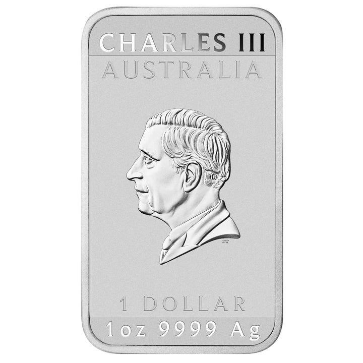 2026 Perth Mint Dragon Rectangular 1oz Silver Bullion Coin