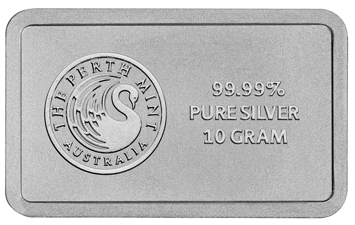 Bon Scott 80th Anniversary 10 Gram Silver Bar