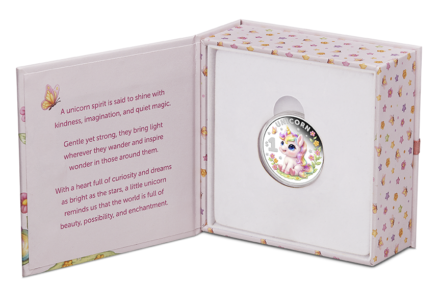2026 Baby Unicorn $1 1/2oz Silver Proof Coin