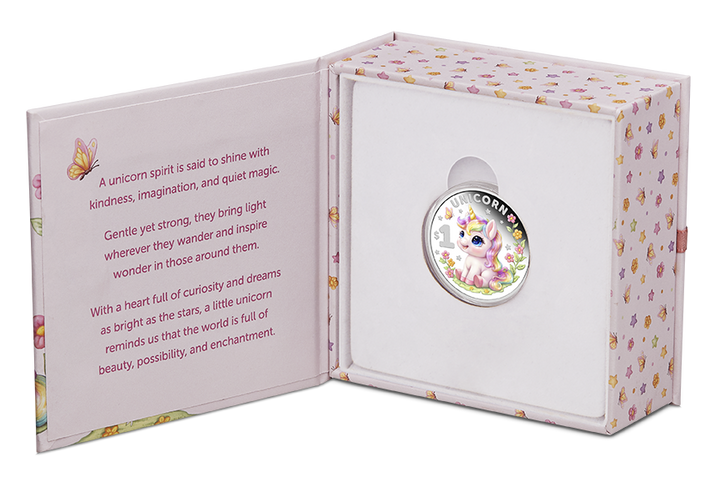 2026 Baby Unicorn $1 1/2oz Silver Proof Coin