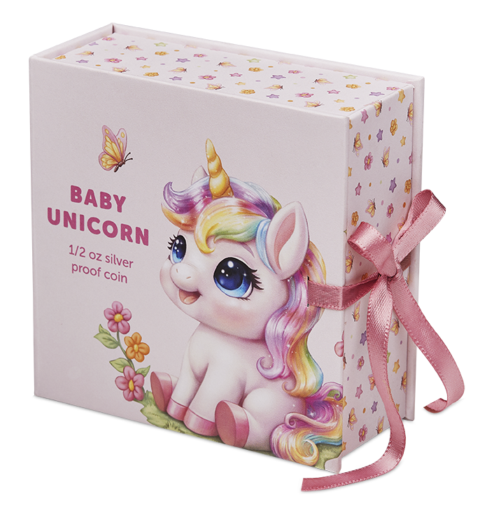 2026 Baby Unicorn $1 1/2oz Silver Proof Coin