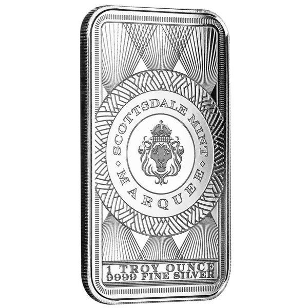 Scottsdale Marquee Peacock 1oz Silver Bar