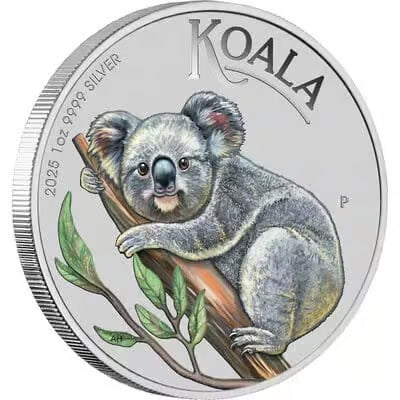 2025 ANDA Special Koala 1oz Silver Coloured Bullion Coin