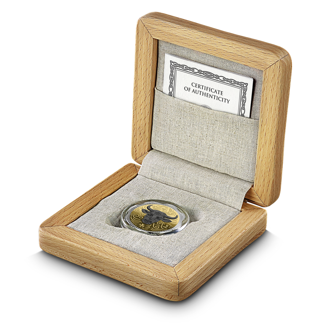 2025 MALTA MALTESE OX 5 EURO 1 OZ SILVER BU