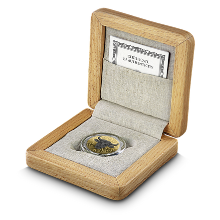 2025 MALTA MALTESE OX 5 EURO 1 OZ SILVER BU