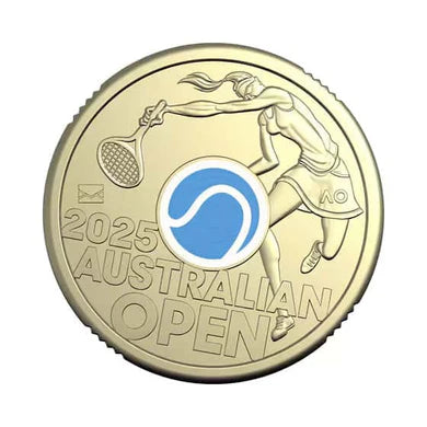 2025 Women’s Australian Open $2 Privy Mark Coin in Folder – Opened