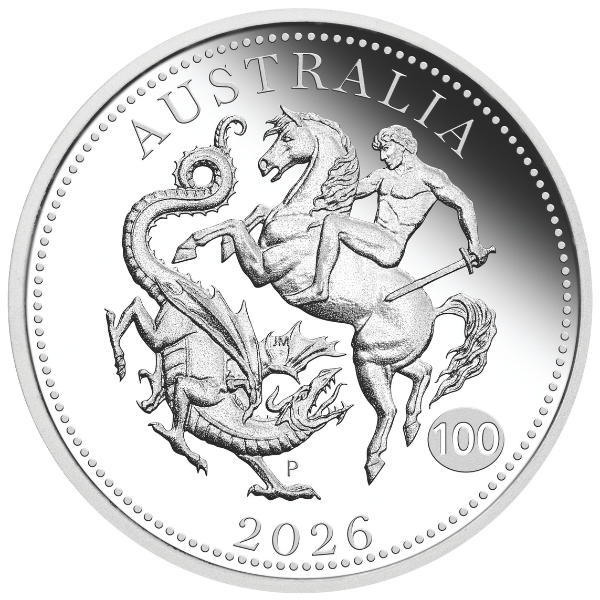 Australia 2026 Silver Sovereign Proof Coin – Centenary of the Birth of Elizabeth II