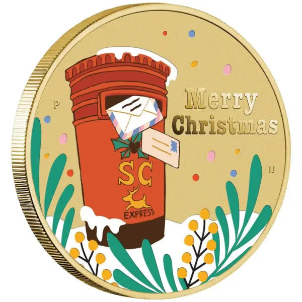 2023 Merry Christmas Perth Mint Stamp & Coin PNC