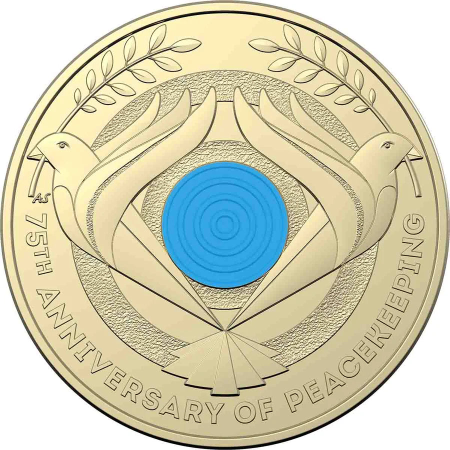 2022 $2 Lest We Forget – 75th Anniversary of Australian Peacekeeping Coin Pack