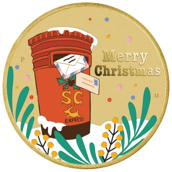 2023 Merry Christmas Perth Mint Stamp & Coin PNC