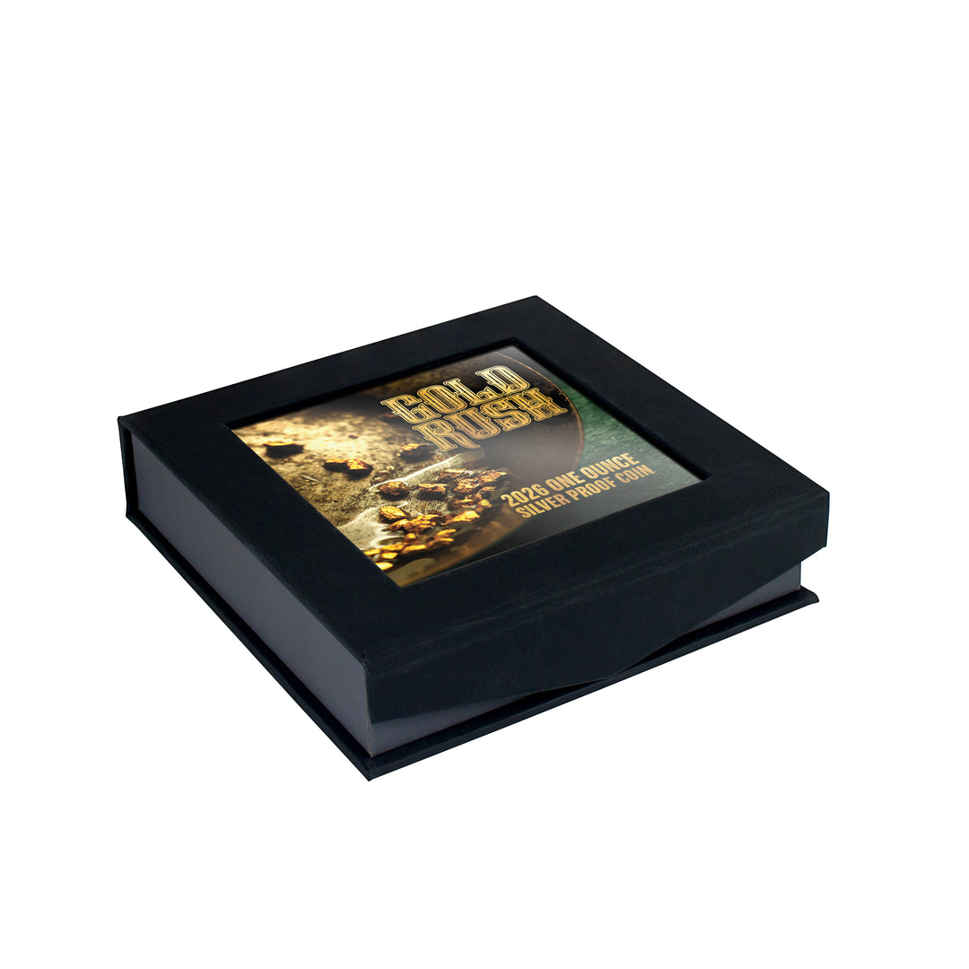 Gold Rush 2026 $1 1oz Silver Proof Coin