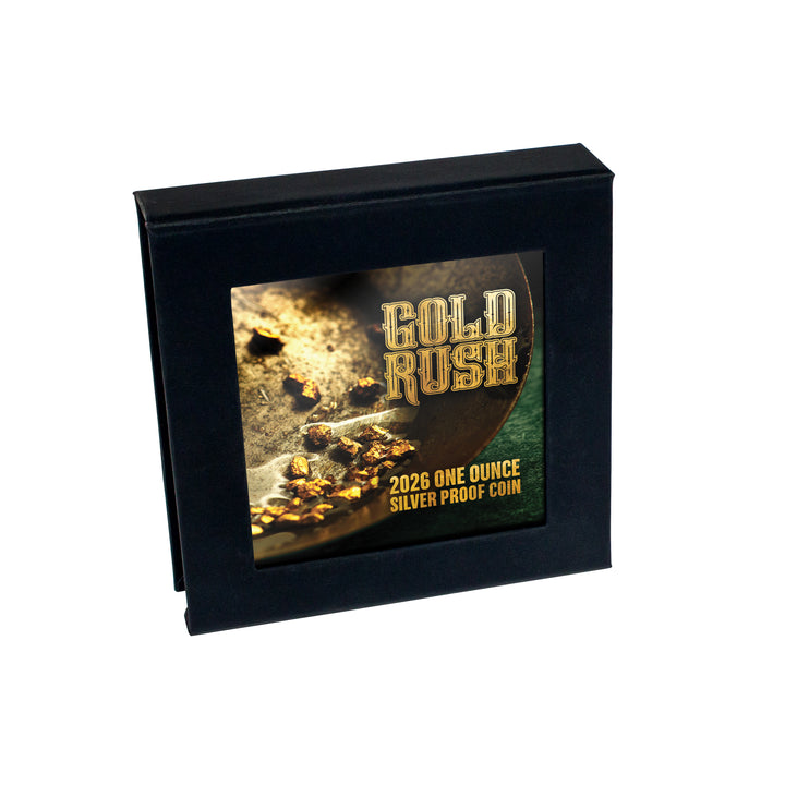 Gold Rush 2026 $1 1oz Silver Proof Coin