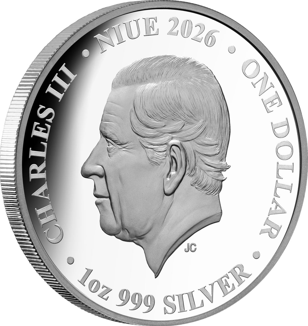 Gold Rush 2026 $1 1oz Silver Proof Coin