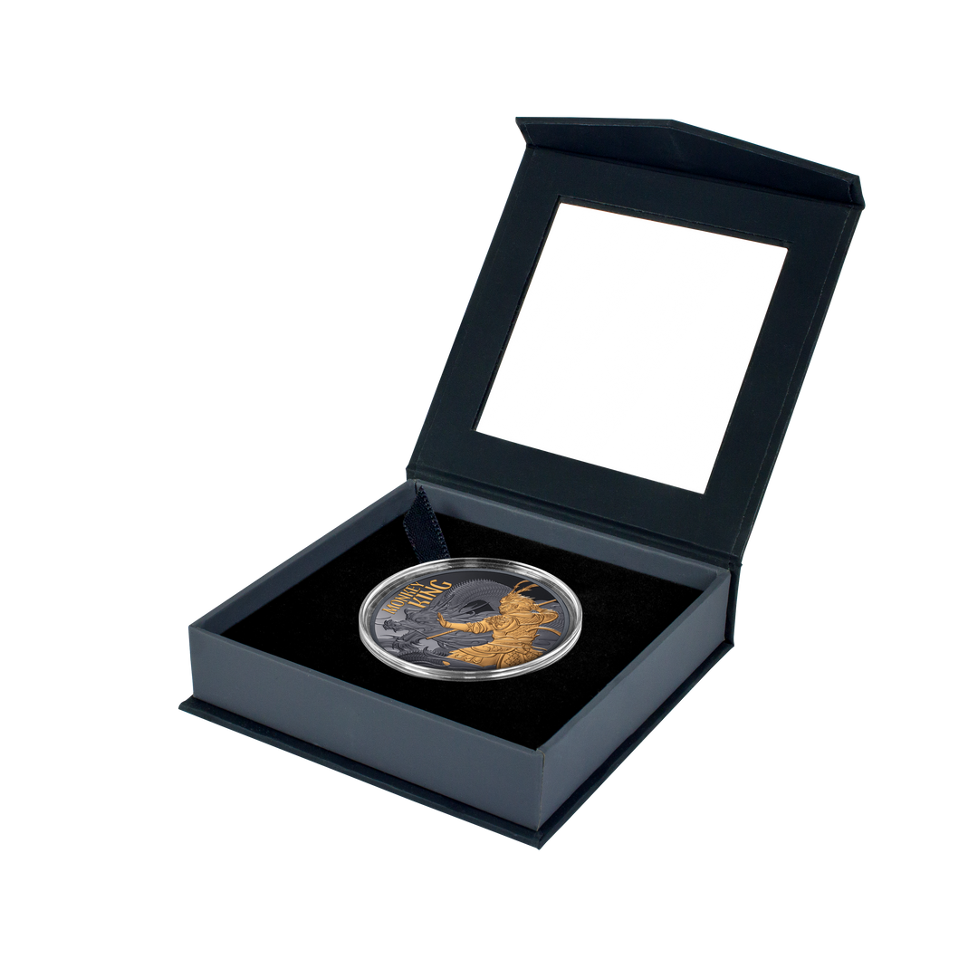 2026 Monkey King $1 1oz Silver Black Proof Coin