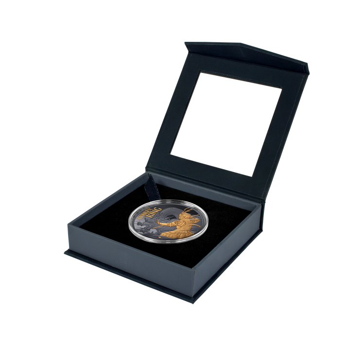 2026 Monkey King $1 1oz Silver Black Proof Coin