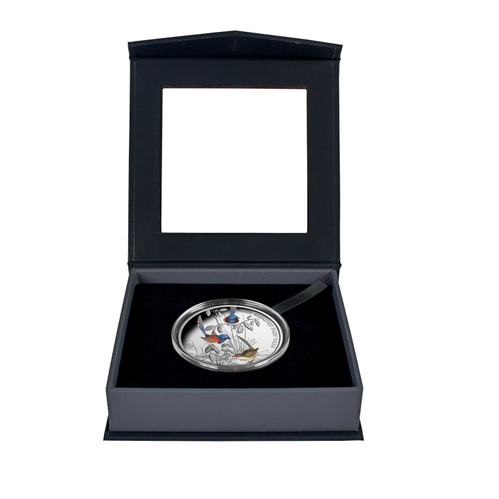 2026 Birds of Australia Blue-breasted Fairy-wren 1oz Silver Proof Coin