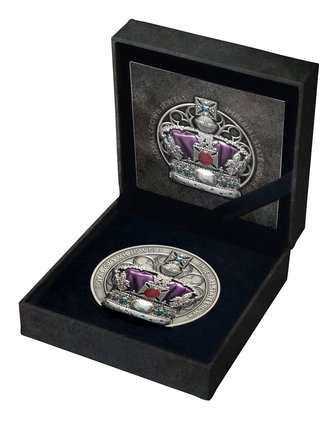 2026 Imperial Crown $5 2oz Silver Antiqued Stand-Up Coin