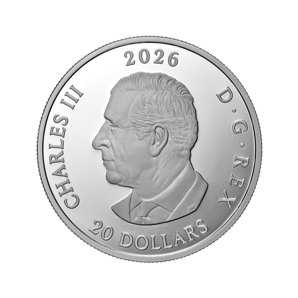 2026 $20 Canada’s National Parks: Kluane National Park and Reserve 1 oz Fine Silver Coin