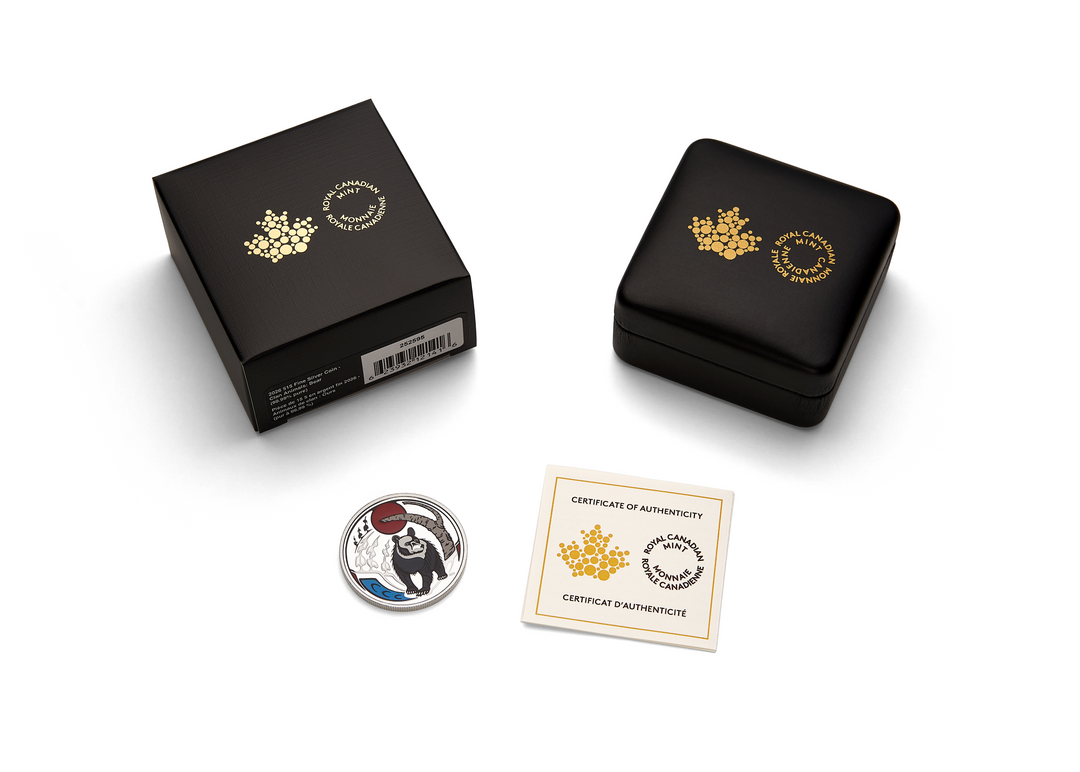 2026 $15 Clan Animals: Bear ¾ oz Fine Silver Coin