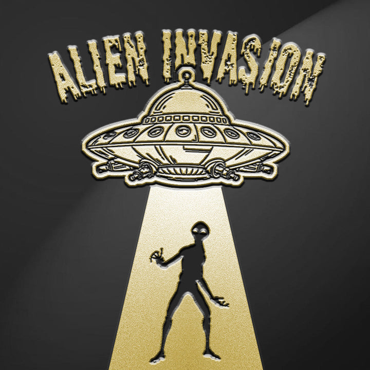 2026 Liberia Alien Invasion 1/200oz Gold Proof Coin