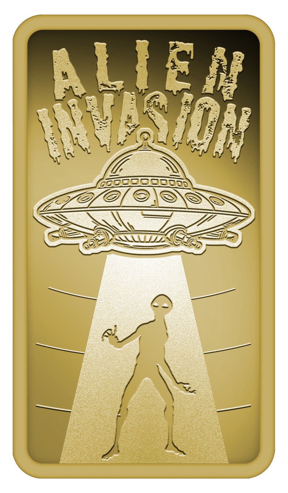 2026 Liberia Alien Invasion 1/200oz Gold Proof Coin