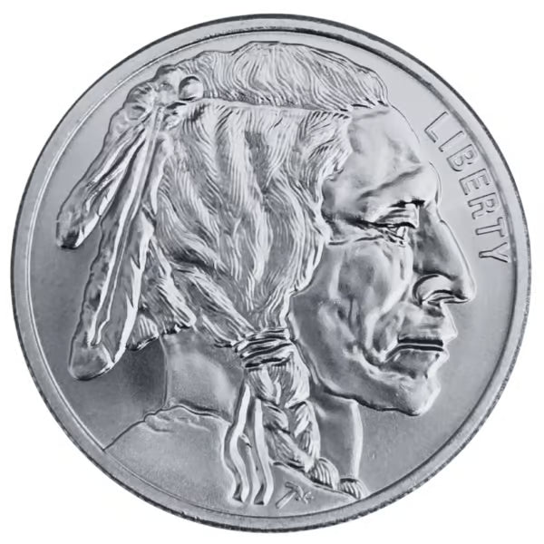 American Buffalo 1oz Silver Bullion Round (.999 Fine) – SilverTowne Mint