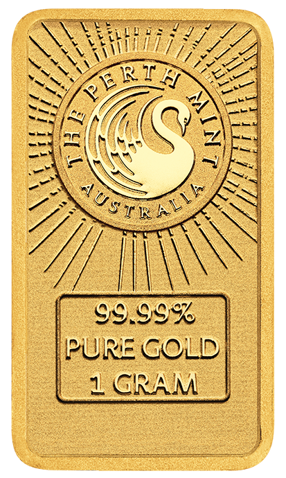 Dune 1g Gold Coloured Minted Bar