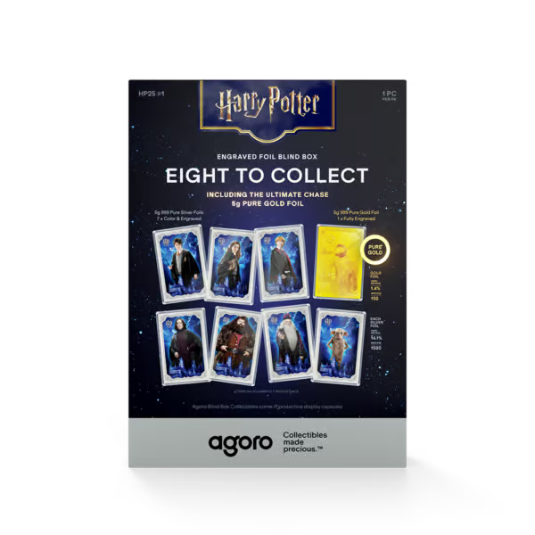 Harry Potter – 25 Years of Magic 5g Agoro Blind Box (2026)