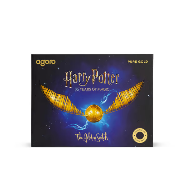 Golden Snitch 0.1g Gold Coin 2026 $1 Niue – Harry Potter 25th Anniversary