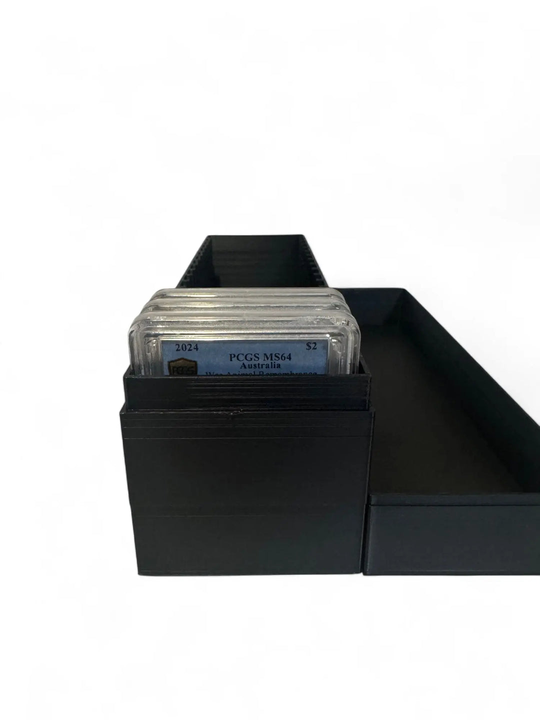 3D Printed Slab Box for PCGS slabs The Coin Shed
