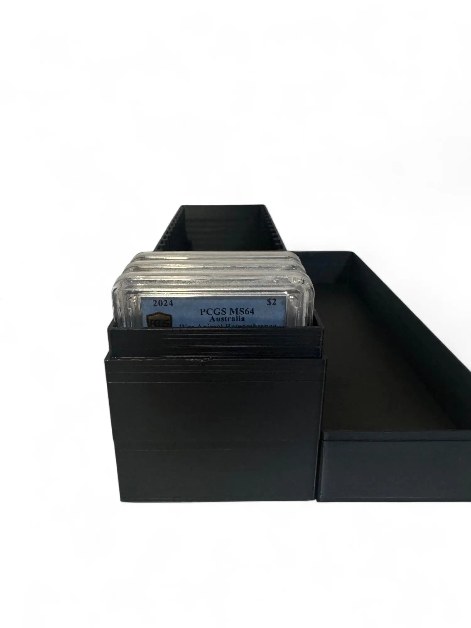 3D Printed Slab Box for PCGS slabs The Coin Shed