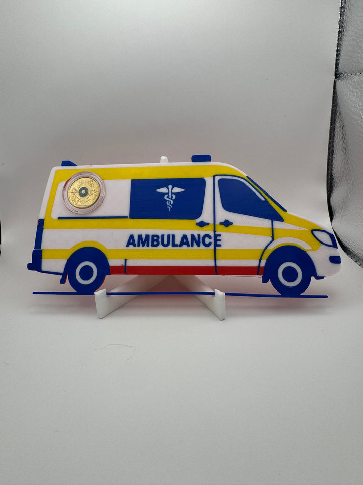Emergency Services Coin Display Bundle 🚓🚑🚒