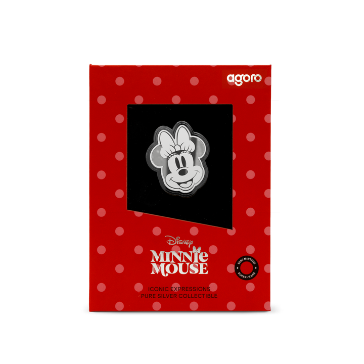 Disney Iconic Expressions – Minnie Mouse 2026 1/2oz Silver Collectible