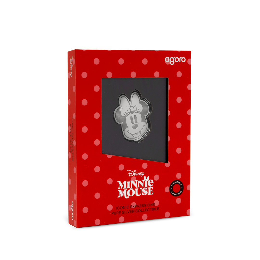 Disney Iconic Expressions – Minnie Mouse 2026 1/2oz Silver Collectible