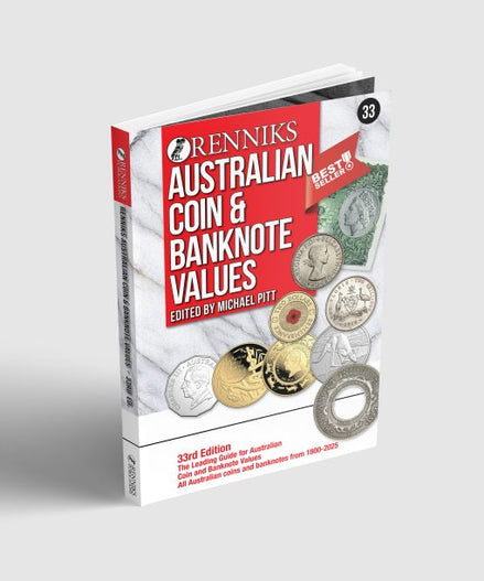 Renniks Coin & Banknote Guide – 33rd Edition (Softcover) The Coin Shed