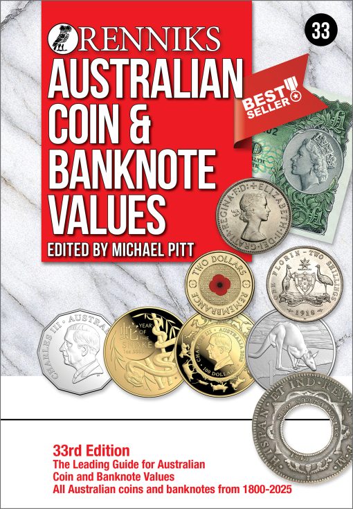 Renniks Coin & Banknote Guide – 33rd Edition (Hardcover) The Coin Shed
