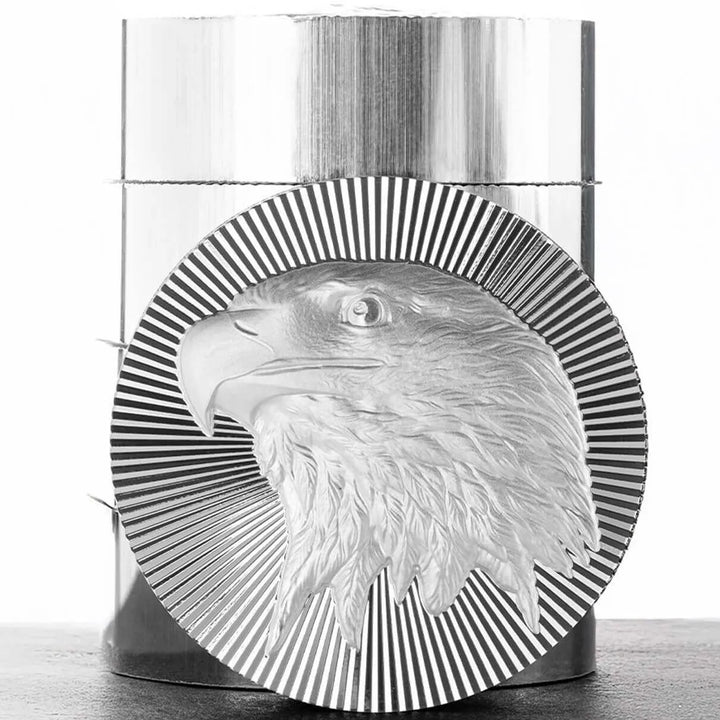 Scottsdale Mint 5oz Silver Eagle Stacker Bullion Round – .999 Fine Silver