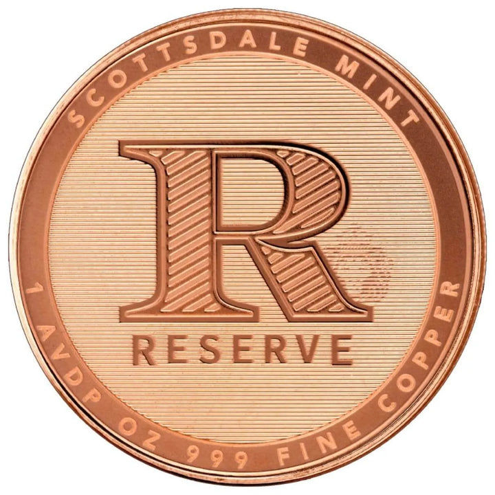 Scottsdale Mint Reserve 1oz .999 Copper Round