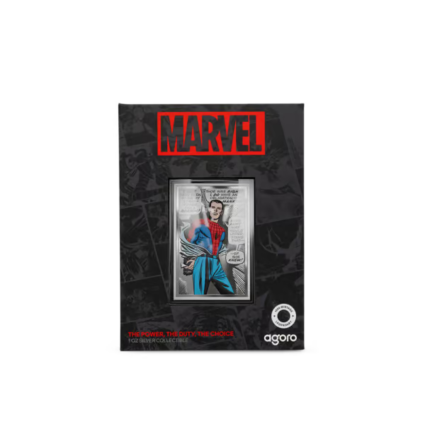 Spider-Man: The Power | The Duty | The Choice – 2026 $2 Niue 1oz Proof Silver Coin