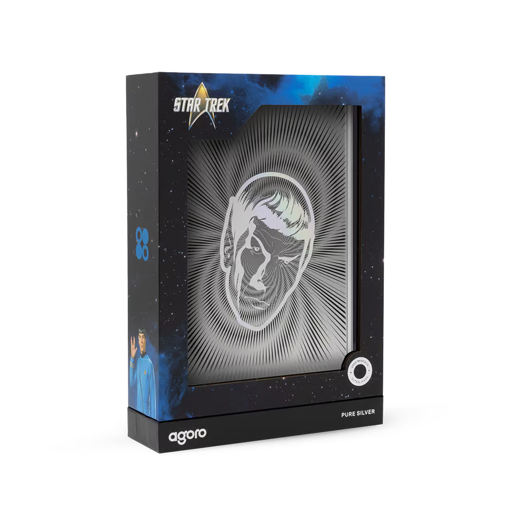 Star Trek™ Spock™ 5g Silver Foil Coin | Agoro by New Zealand Mint