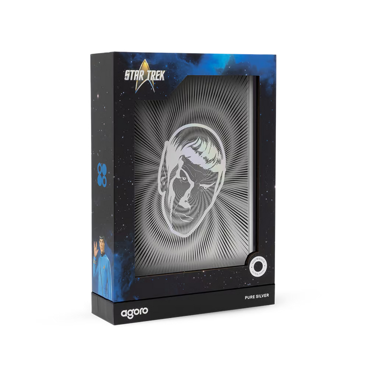Star Trek™ Spock™ 5g Silver Foil Coin | Agoro by New Zealand Mint
