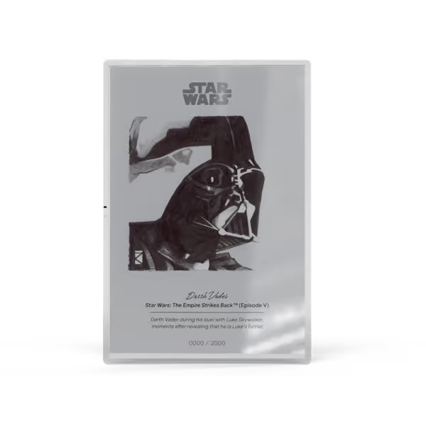 2026 Darth Vader Star Wars™ Sketch Art 5g Silver Foil Coin