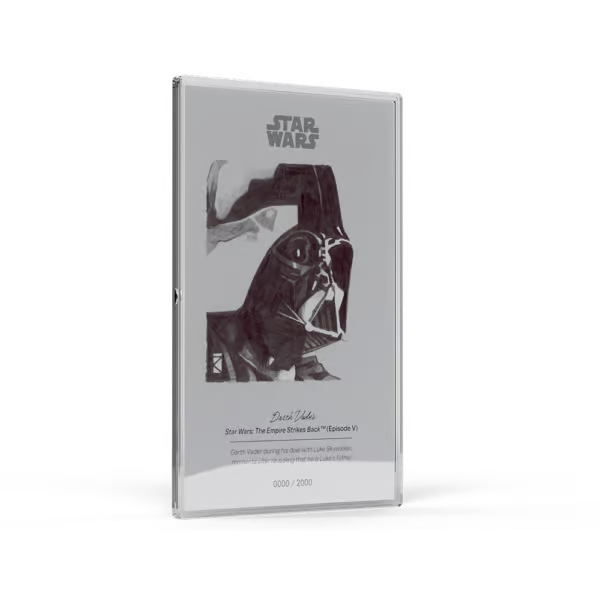 2026 Darth Vader Star Wars™ Sketch Art 5g Silver Foil Coin