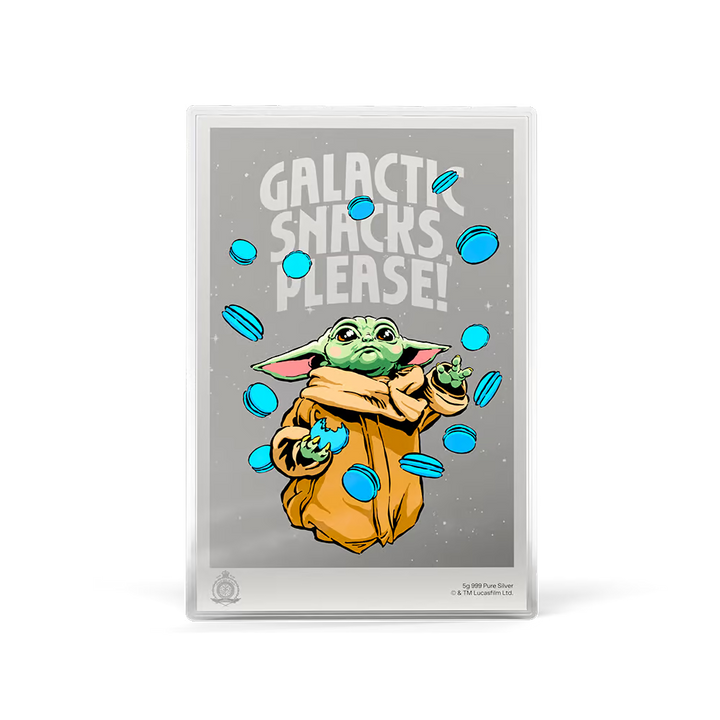 2026 Grogu “Wanted” 5g Silver Foil – The Mandalorian™