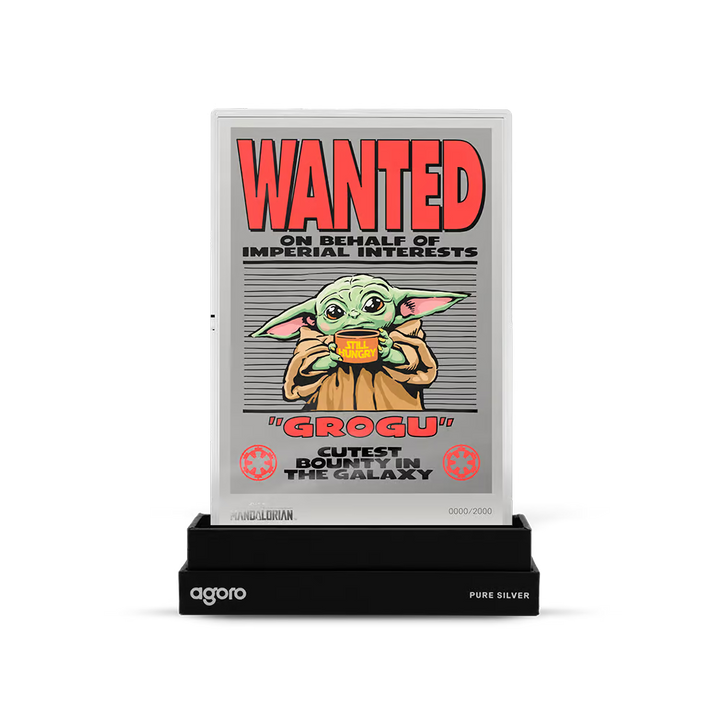 2026 Grogu “Wanted” 5g Silver Foil – The Mandalorian™