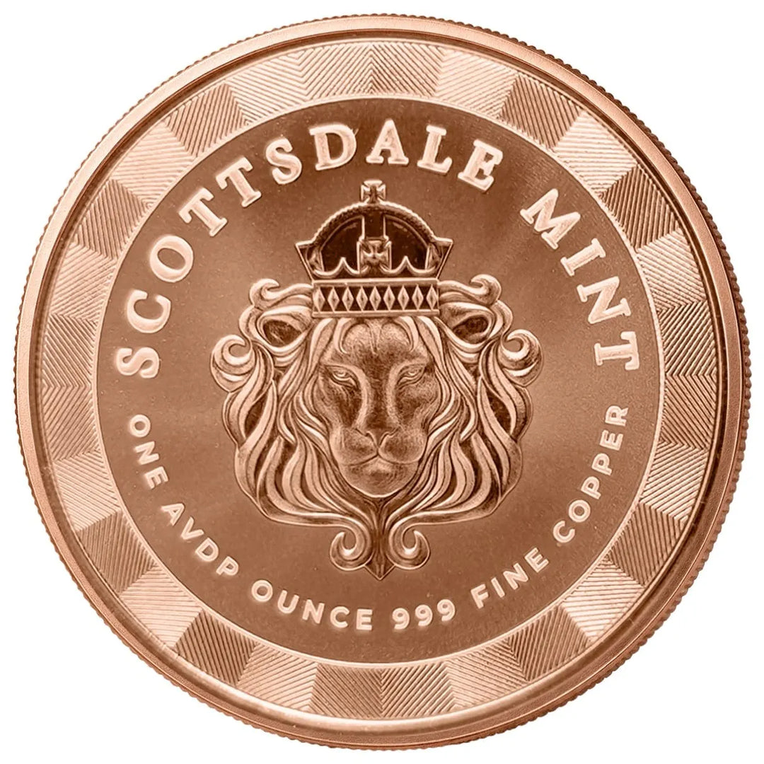 Scottsdale Mint Statue of Liberty 1oz .999 Copper Round