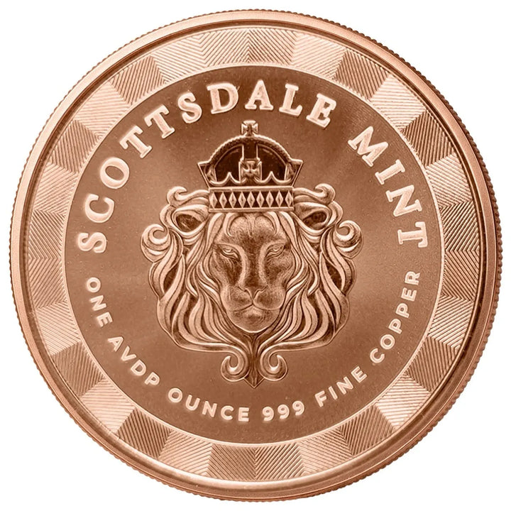 Scottsdale Mint Statue of Liberty 1oz .999 Copper Round