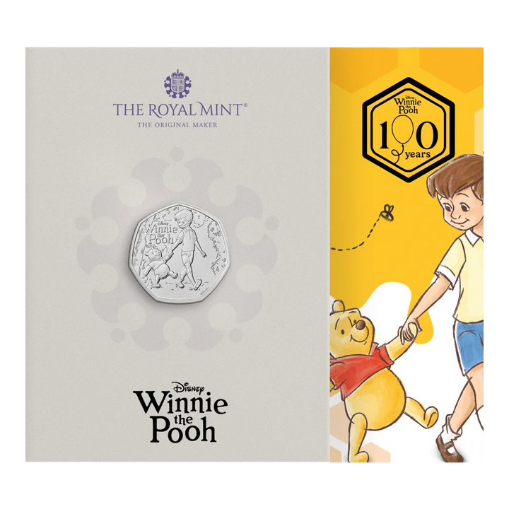 100 Years of Winnie the Pooh – Loyalty 2026 UK 50p Brilliant Uncirculated Coin