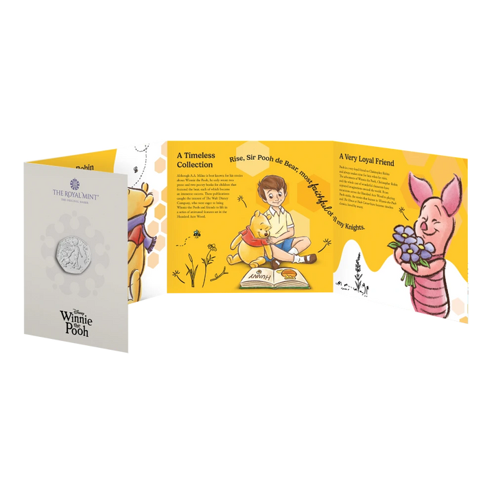 100 Years of Winnie the Pooh – Loyalty 2026 UK 50p Brilliant Uncirculated Coin